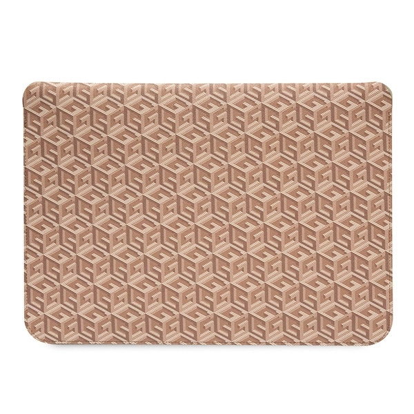 Guess GCube Stripes case for a 16" laptop - browneng
