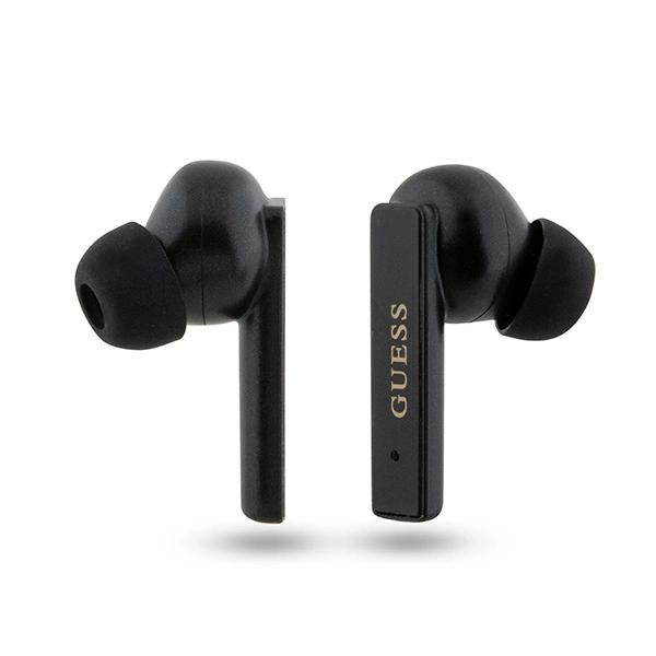 Guess Bluetooth headphones GUTWSSU20ALEGK TWS + docking station black/black Printed Logoeng