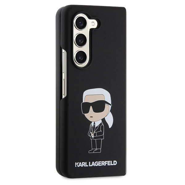 Karl Lagerfeld KLHCZFD5SNIKBCK Z Fold5 hardcase black/black Silicone Ikonikeng