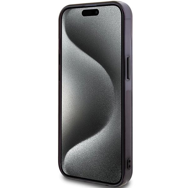 Karl Lagerfeld KLHMP15MHKHNOTK iPhone 15 Plus 6.7" transparent hardcase IML Karl`s Head MagSafeeng