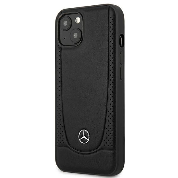 Mercedes MEHCP15MARMBK iPhone 15 Plus 6.7" black/black hardcase Leather Urbaneng