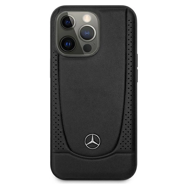 Mercedes MEHCP15XARMBK iPhone 15 Pro Max 6.7" black/black hardcase Leather Urbaneng