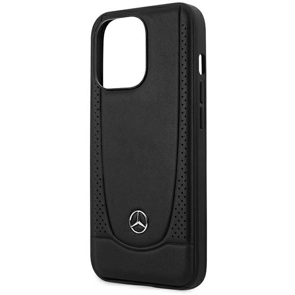 Mercedes MEHCP15XARMBK iPhone 15 Pro Max 6.7" black/black hardcase Leather Urbaneng