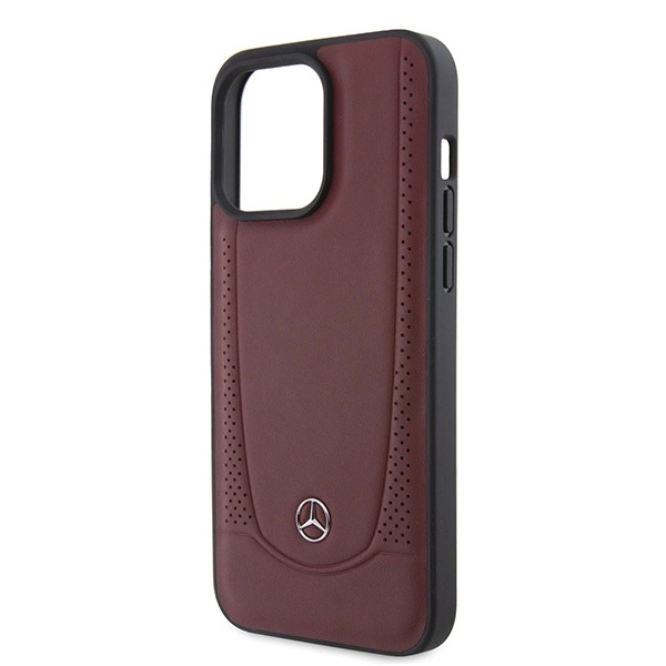 Mercedes MEHCP15XARMRE iPhone 15 Pro Max 6.7" red/red hardcase Leather Urban Bengaleeng
