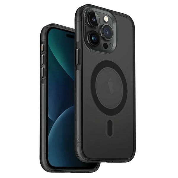 Uniq Calio Magclick Charging case for iPhone 15 Pro Max - grayeng