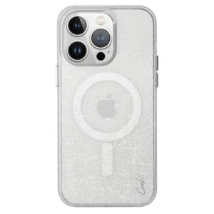 Uniq Coehl Lumino Magnetic Charging case for iPhone 15 Pro - silvereng