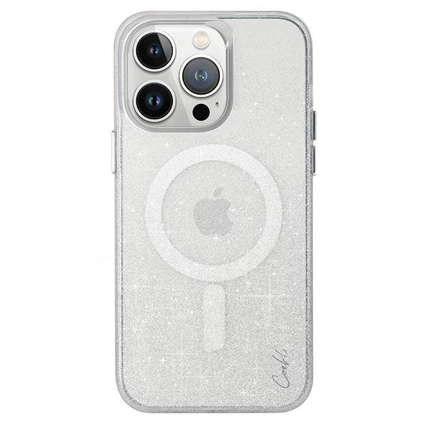 Uniq Coehl Lumino Magnetic Charging case for iPhone 15 Pro - silvereng