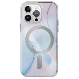 Uniq Coehl Palette Magnetic Charging case for iPhone 15 Pro Max - blueeng