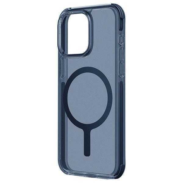 Uniq Combat Magclick Charging case for iPhone 15 Pro - blueeng