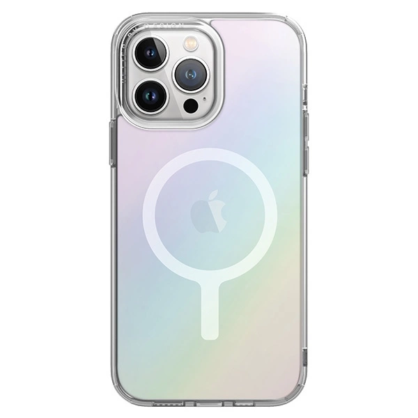 Uniq LifePro Xtreme Magclick Charging case for iPhone 15 Pro - iridescenteng