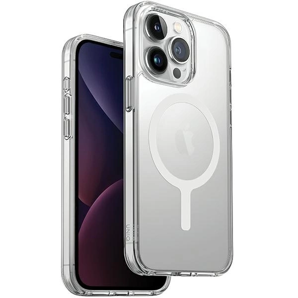 Uniq LifePro Xtreme Magclick Charging case for iPhone 15 Pro - transparenteng