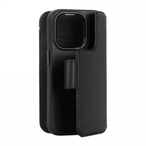 Decoded Detachable Wallet Case Leather with MagSafe for iPhone 15 - Blackeng