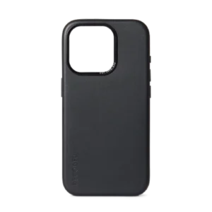 Decoded Leather Case with MagSafe for iPhone 15 Pro - blackeng