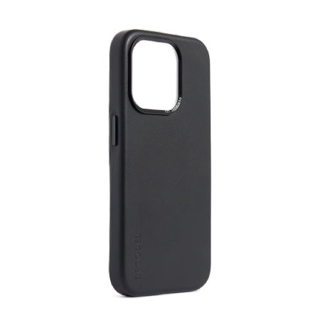 Decoded Leather Case with MagSafe for iPhone 15 Pro - blackeng