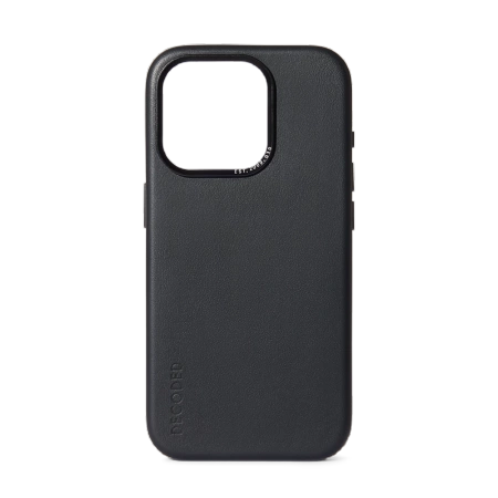 Decoded Leather Case with MagSafe for iPhone 15 Pro Max - blackeng