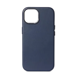 Decoded Leather Case with MagSafe for iPhone 15 - blueeng