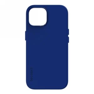 Decoded Silicone Case with MagSafe for iPhone 15 - blueeng