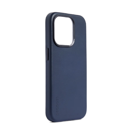 Decoded Leather Case with MagSafe for iPhone 15 Pro Max - blueeng