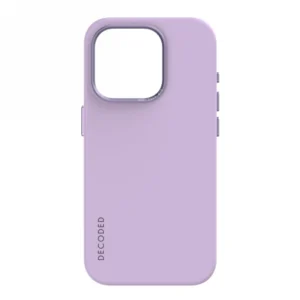 Decoded Silicone Case with MagSafe for iPhone 15 Pro Max - lavendereng