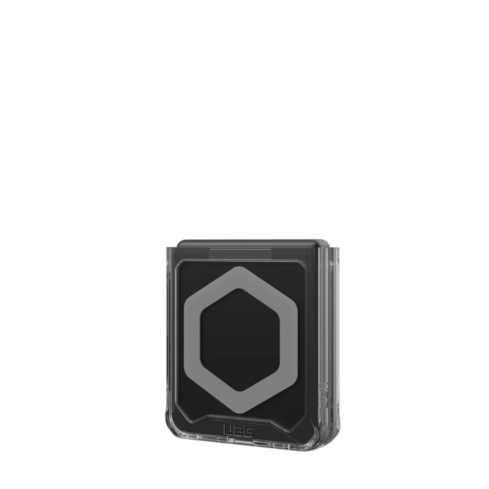 UAG Plyo Pro case with magnetic module for Samsung Galaxy Flip 5 - transparent-grayeng