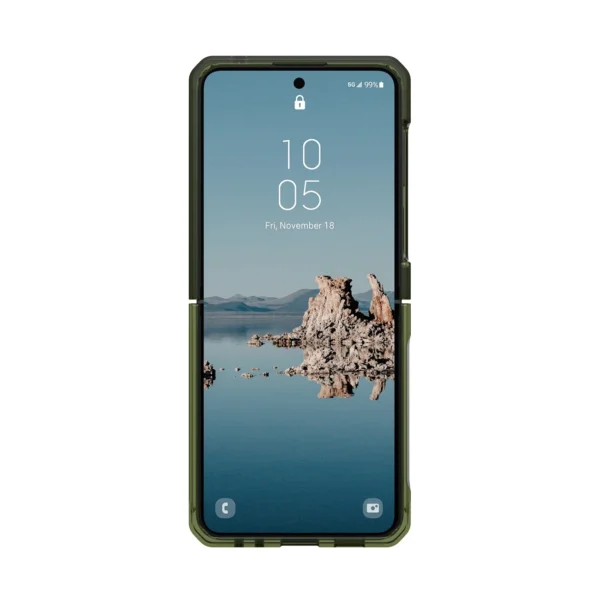 UAG Plyo Pro case with magnetic module for Samsung Galaxy Flip 5 - green-grayeng