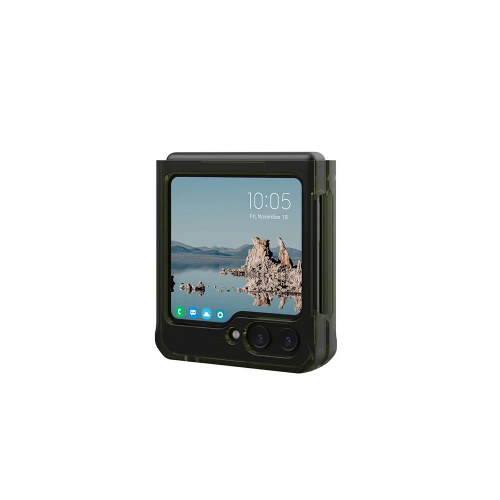 UAG Plyo Pro case with magnetic module for Samsung Galaxy Flip 5 - green-grayeng