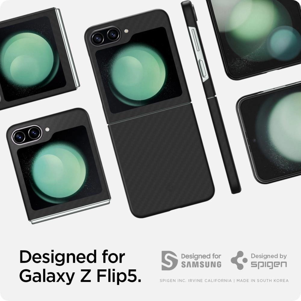 Spigen Airskin Pro Case for Samsung Galaxy Z Flip 5 - Blackeng