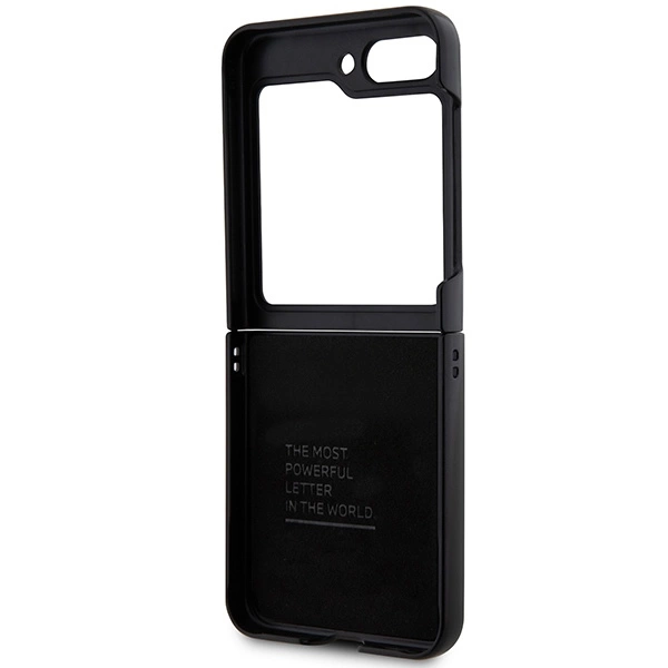 BMW Leather Carbon case for Samsung Galaxy Z Flip 5 - blackeng