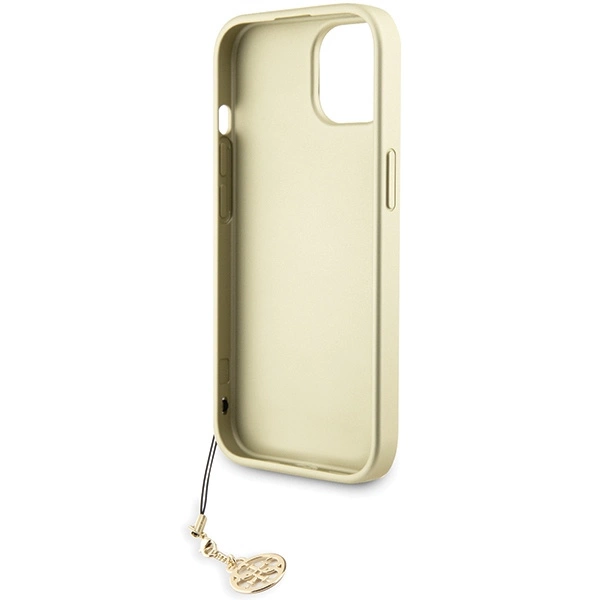 Guess 4G Charms Collection case for iPhone 15 - grayeng