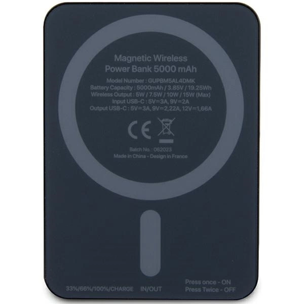 Powerbank Mercedes Stars Pattern MagSafe 15W 5000mAh - blackeng