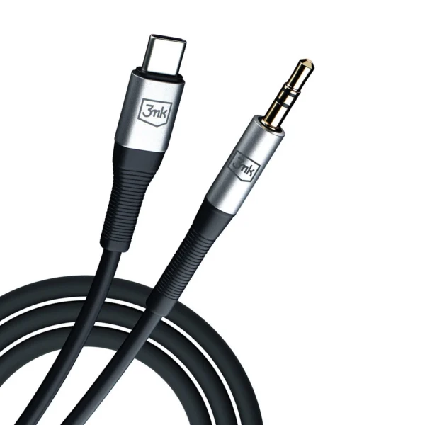 Accessories - 3mk AUX Cable USB-C - Jack 3.5 mmeng