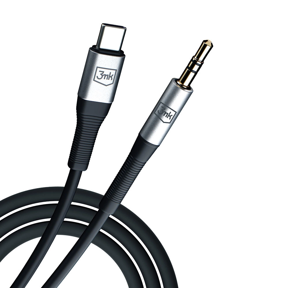 Accessories - 3mk AUX Cable USB-C - Jack 3.5 mmeng