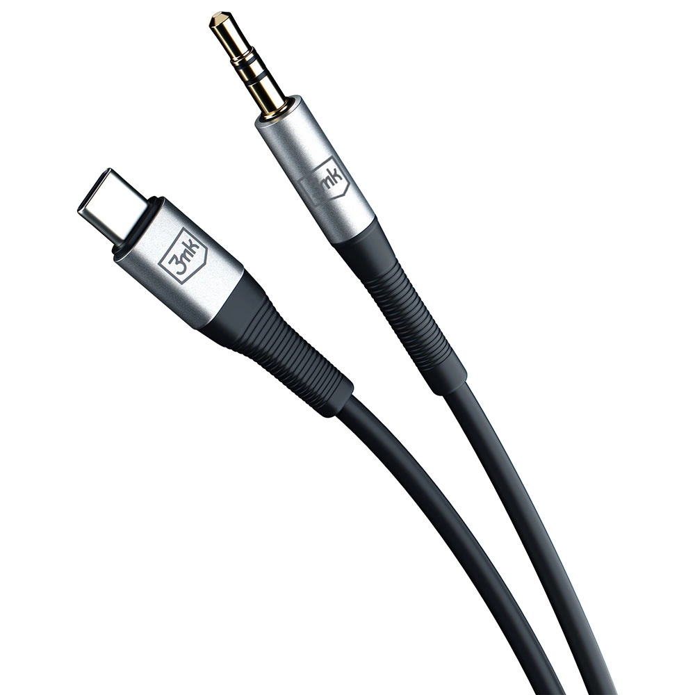 Accessories - 3mk AUX Cable USB-C - Jack 3.5 mmeng