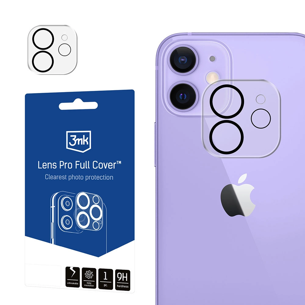 Apple iPhone 12 - 3mk Lens Pro Full Covereng