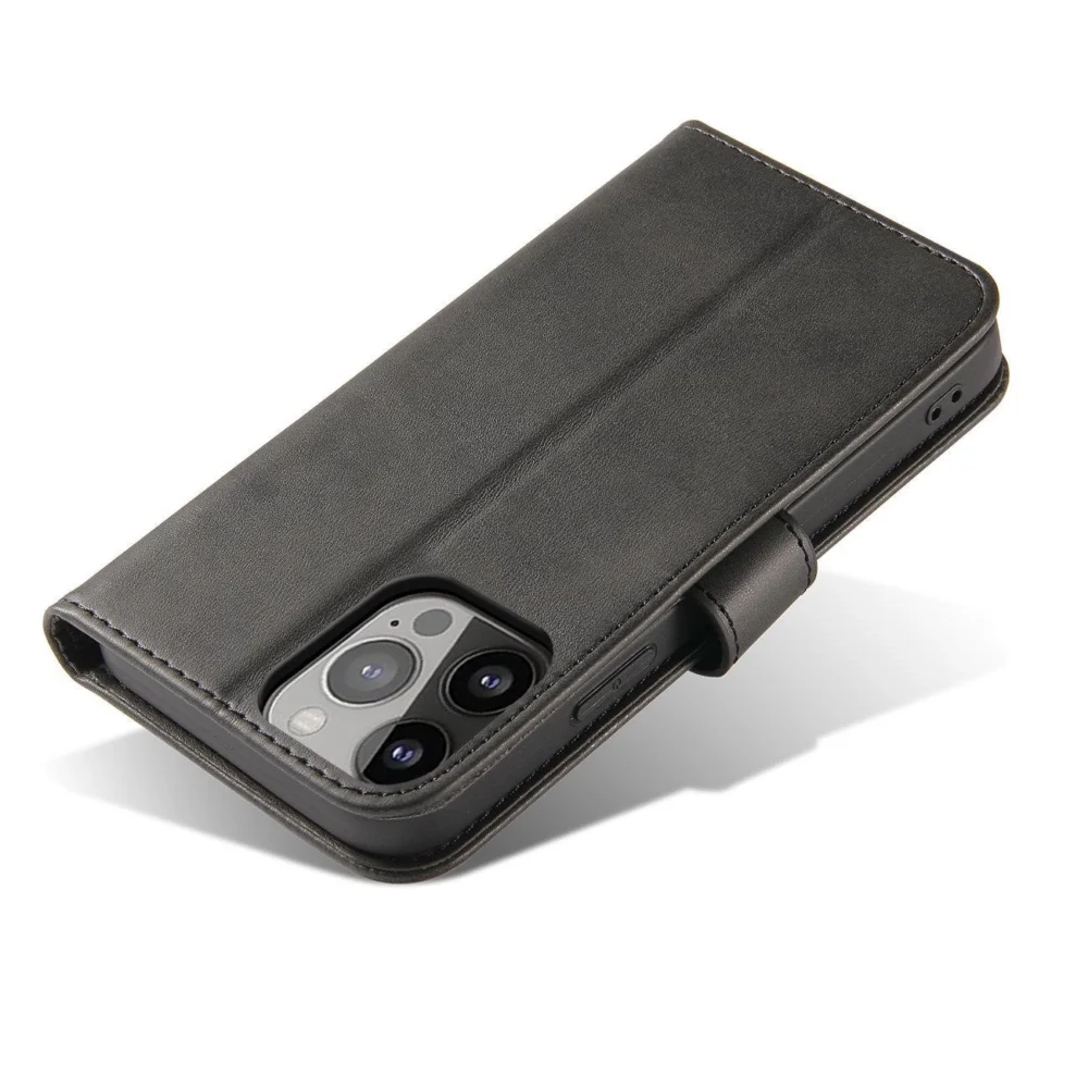 Magnet Case with flap for Honor X6a - blackeng