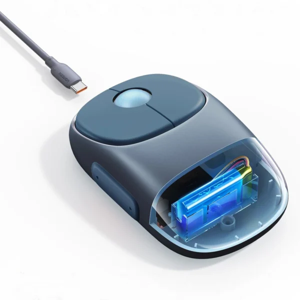 Ugreen MU102 FUN+ Bluetooth / 2.4 GHz wireless mouse - blackeng