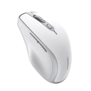 Ugreen MU101 ergonomic wireless mouse Bluetooth / 2.4 GHz - whiteeng