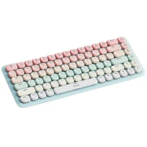 Ugreen KU101 Bluetooth/USB-C Wireless Mechanical Keyboard with Backlight - Pinkeng