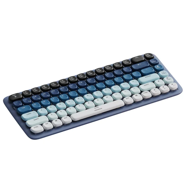Ugreen KU101 Bluetooth/USB-C Wireless Mechanical Keyboard with Backlight - Blueeng