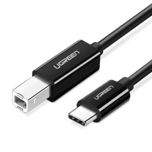 Ugreen US241 USB-C 2.0 - USB-B cable 1 m - blackeng