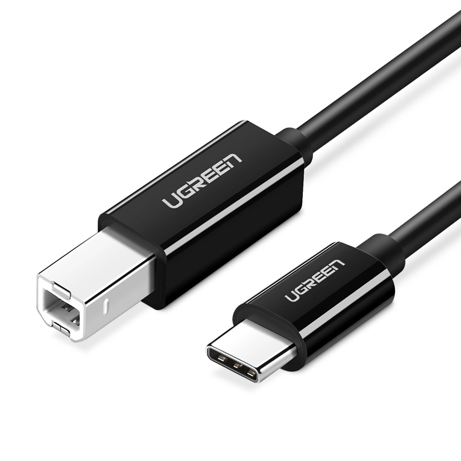 Ugreen US241 USB-C 2.0 - USB-B cable 1 m - blackeng