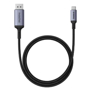 Baseus High Definition Series USB-C to DisplayPort 1.4 8K 60Hz Unidirectional Cable 1.5m - Blackeng