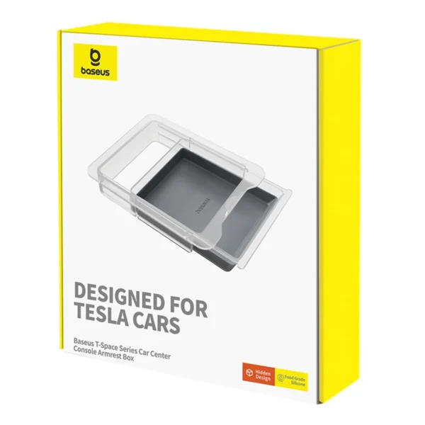 Baseus T-Space Series car organizer for Tesla Model 3 / Y - grayeng