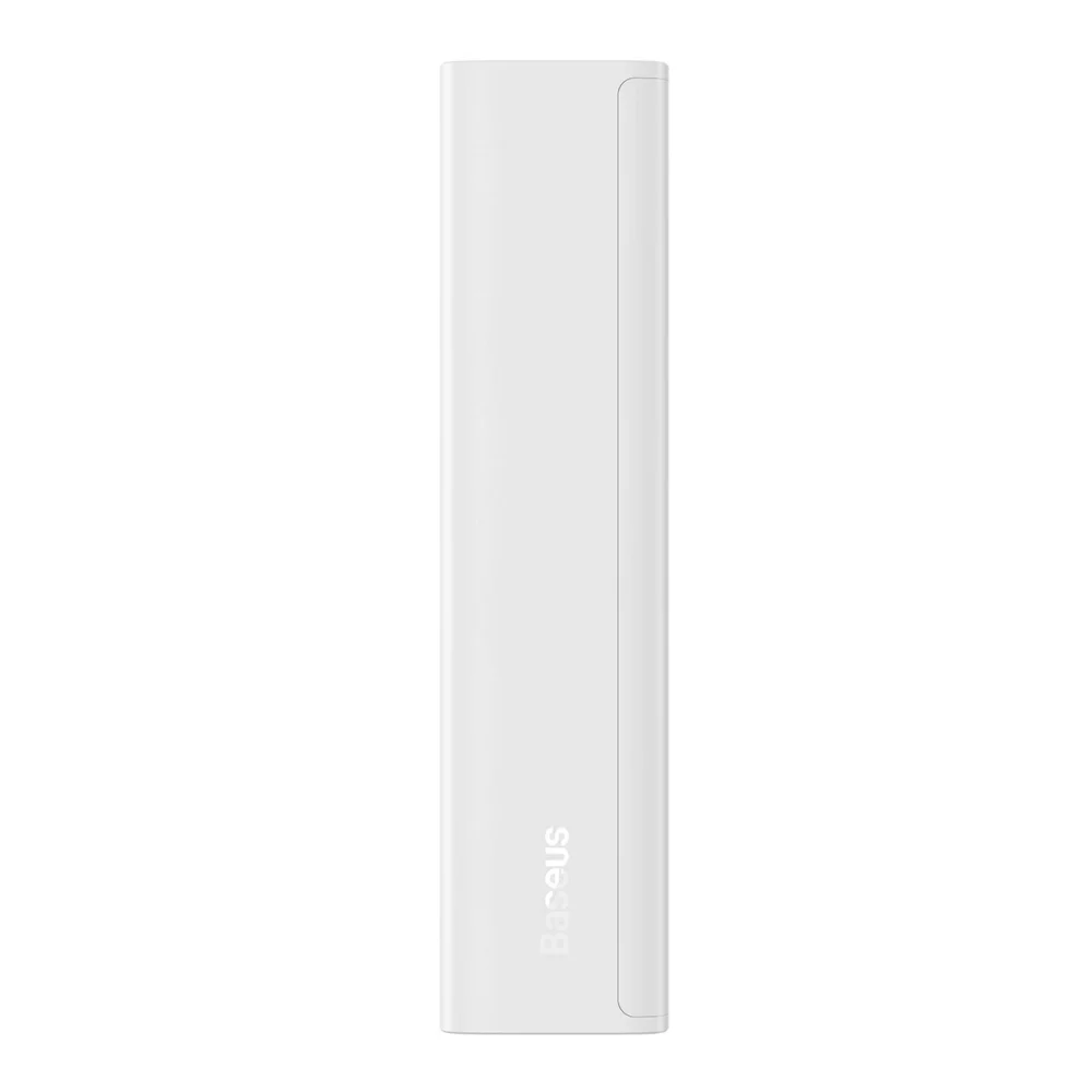 Baseus Adaman2 power bank with digital display 2x USB-A / 1x USB-C 10000mAh 30W - whiteeng