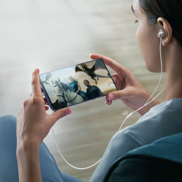 Joyroom JR-EC06 USB-C in-ear headphones - silvereng