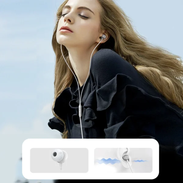 Joyroom JR-EC06 USB-C in-ear headphones - silvereng