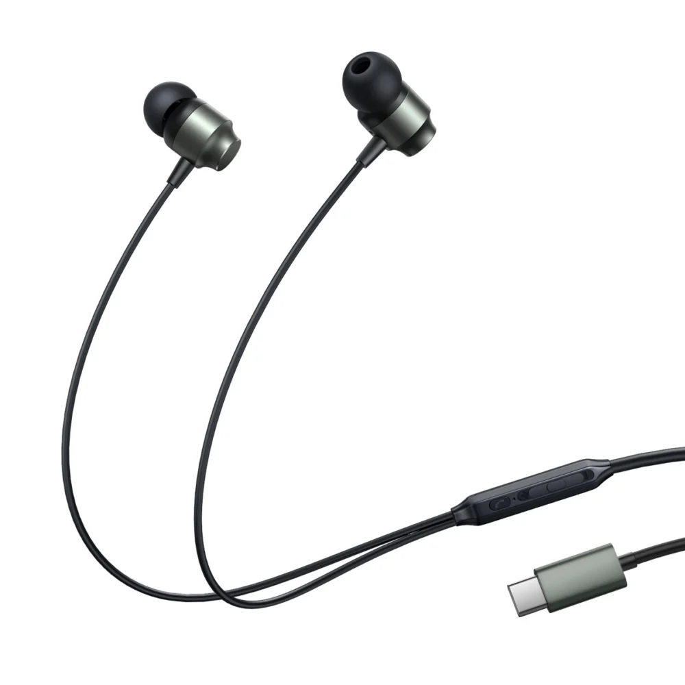 Joyroom JR-EC06 USB-C in-ear headphones - grayeng