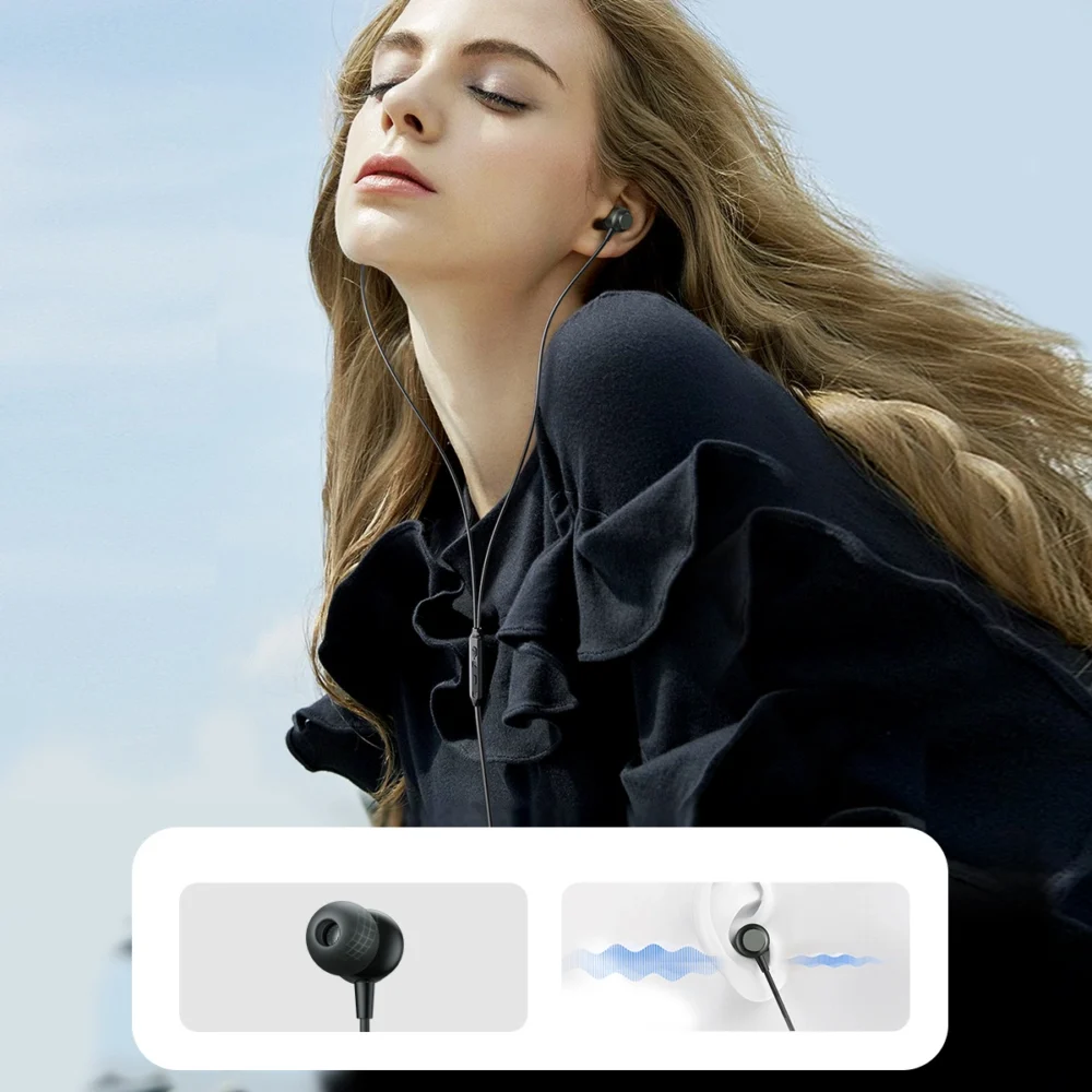 Joyroom JR-EC06 USB-C in-ear headphones - grayeng