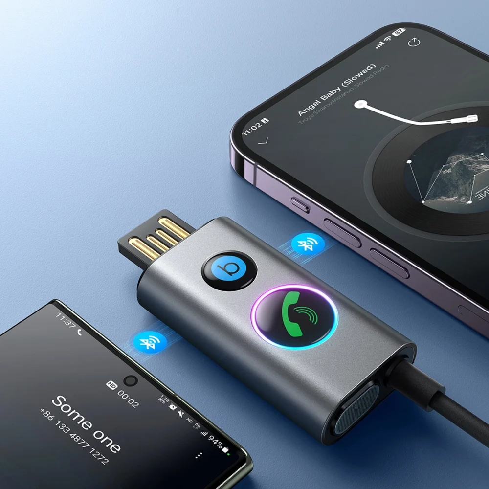 Joyroom JR-CB7 wireless car receiver - grayeng