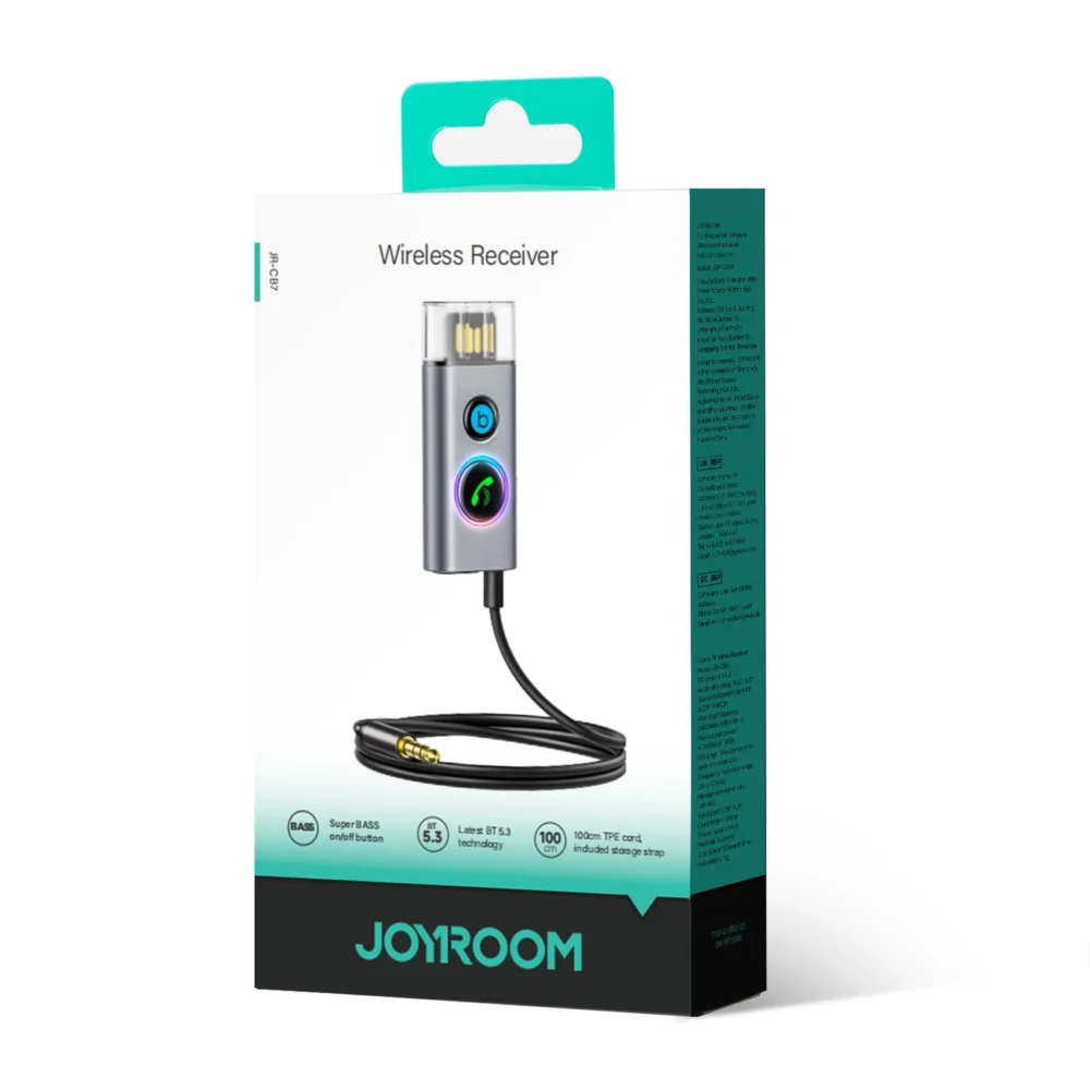 Joyroom JR-CB7 wireless car receiver - grayeng